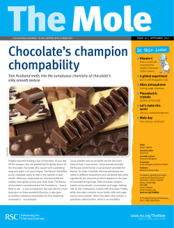 Chocolate`s champion chompability