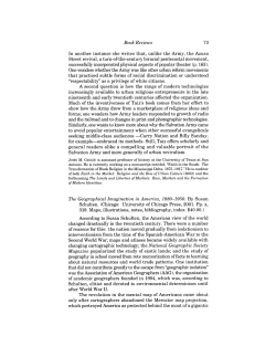 Book Reviews 73 The Geographical Imagination in America, 1880
