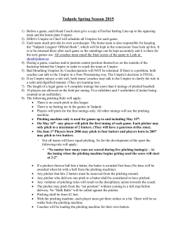 Tadpole Spring Season 2015