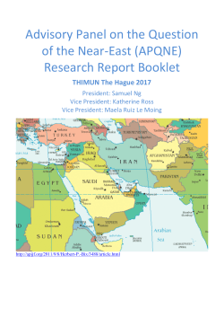 (APQNE) Research Report Booklet