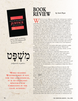 justice is a book of narrative and analytic