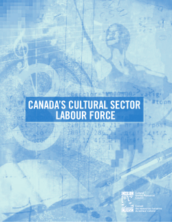 Canada`s Cultural Sector Labour Force
