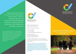 Support and Self Help Groups