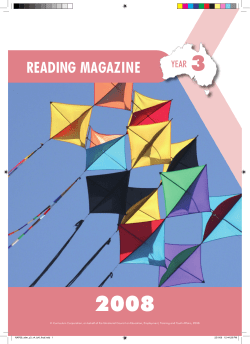 NAPLAN Reading Magazine 2008