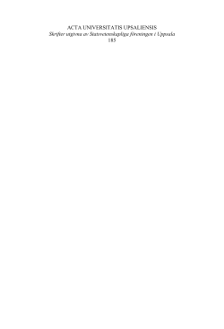 The Challenge from Nationalism: Problems of Community in