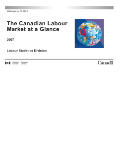 The Canadian Labour Market at a Glance