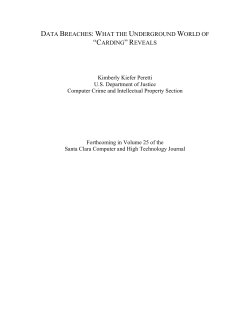 data breaches - PCI Security Standards Council