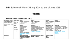 Modern Languages - Teignmouth Community School