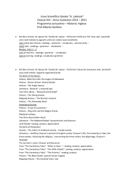 Liceo Scientifico Statale &ldquo;A. Labriola&rdquo; Classse IIIH &ndash; Anno Scolastico