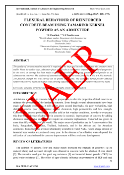 flexural behaviour of reinforced concrete beam