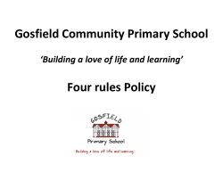 4-rules-policy-multiplication - Gosfield Community Primary School