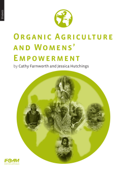 Organic Agriculture and Womens` Empowerment