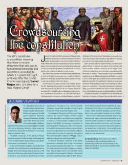 Crowdsourcing the constitution