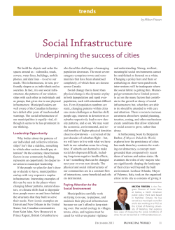 Social Infrastructure