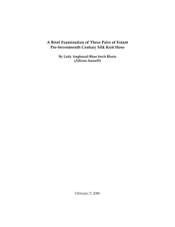 A Brief Examination of Three Pairs of Extant Pre