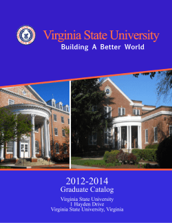 Microsoft Word - Virginia State University