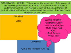 Supreme Court Lecture and Notes &bull;Multi