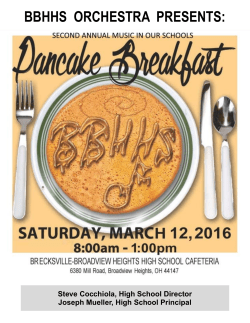 March 2016 - Mid Winter Concert @ the