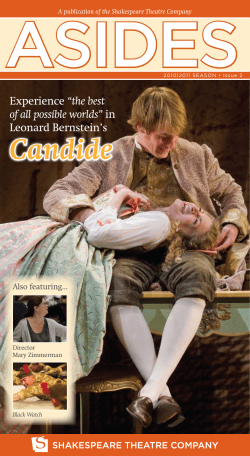 Candide - Shakespeare Theatre Company