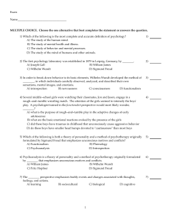 ch 1 test - Madeira City Schools