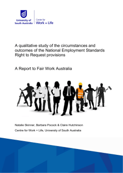 A qualitative study of the circumstances and outcomes of the