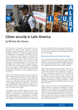 Citizen security in Latin America