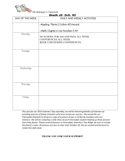 Miss Cho`s Classroom - Steilacoom School District