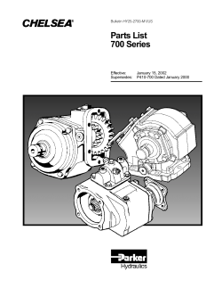 700 Series - Canada-Wide Parts Distributors LTD.