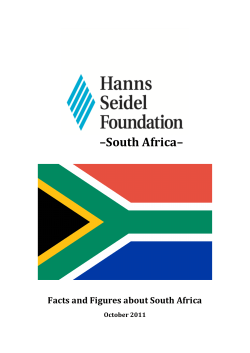 South African Facts and Figures
