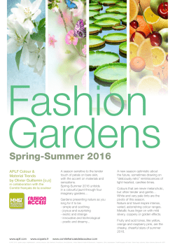 Spring-Summer 2016
