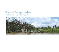 Tales of Bridgebuilders in Southeast Asia