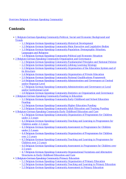 Belgium-German-Speaking-Community:Assessment in
