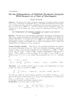 On the Independence of Multiple Stochastic Integrals