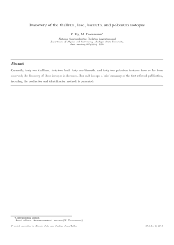 Discovery of the thallium, lead, bismuth, and polonium isotopes