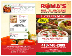 fine italian cuisine