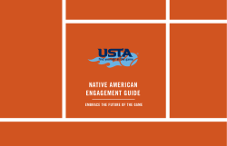 NATIVE AMERICAN ENGAGEMENT GUIDE