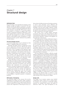 Structural design