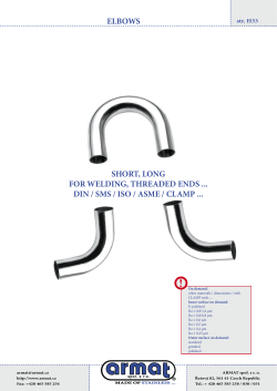 Stainless steel catalogue