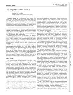 The polymerase chain reaction - Advances in Physiology Education