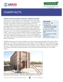 Shade Dried Raisin Barn, Feb. 2013