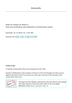 Finite-time boundedness and stabilization of switched linear systems