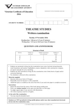 Exam &ndash; Written (pdf - 720.42kb)