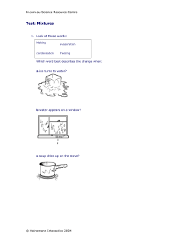 Test: Mixtures