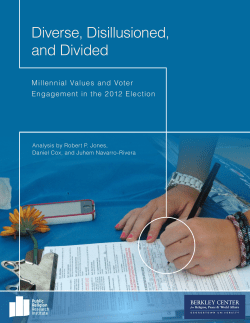 Diverse, Disillusioned, and Divided