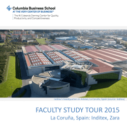 La Coru&ntilde;a - Columbia Business School