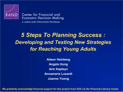 5 Steps To Planning Success