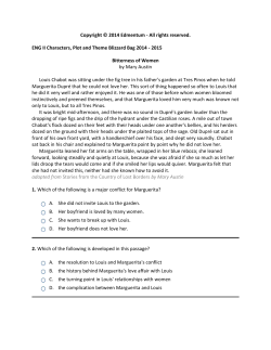 All rights reserved. ENG II Characters, Plot and Theme Blizzard Bag