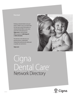 CIGNA DHMO MD Provider Directory