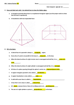 Date Assigned: April 28 Sec: ______ 1) Draw an