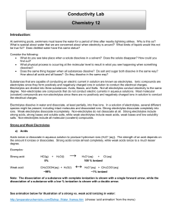 Conductivity Lab Handout
